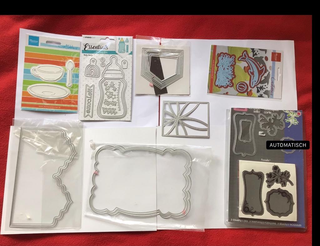 Snijmallen oa mariannedesign studiolight enz, Ophalen of Verzenden, Zo goed als nieuw, Overige thema's, Pons of Mal