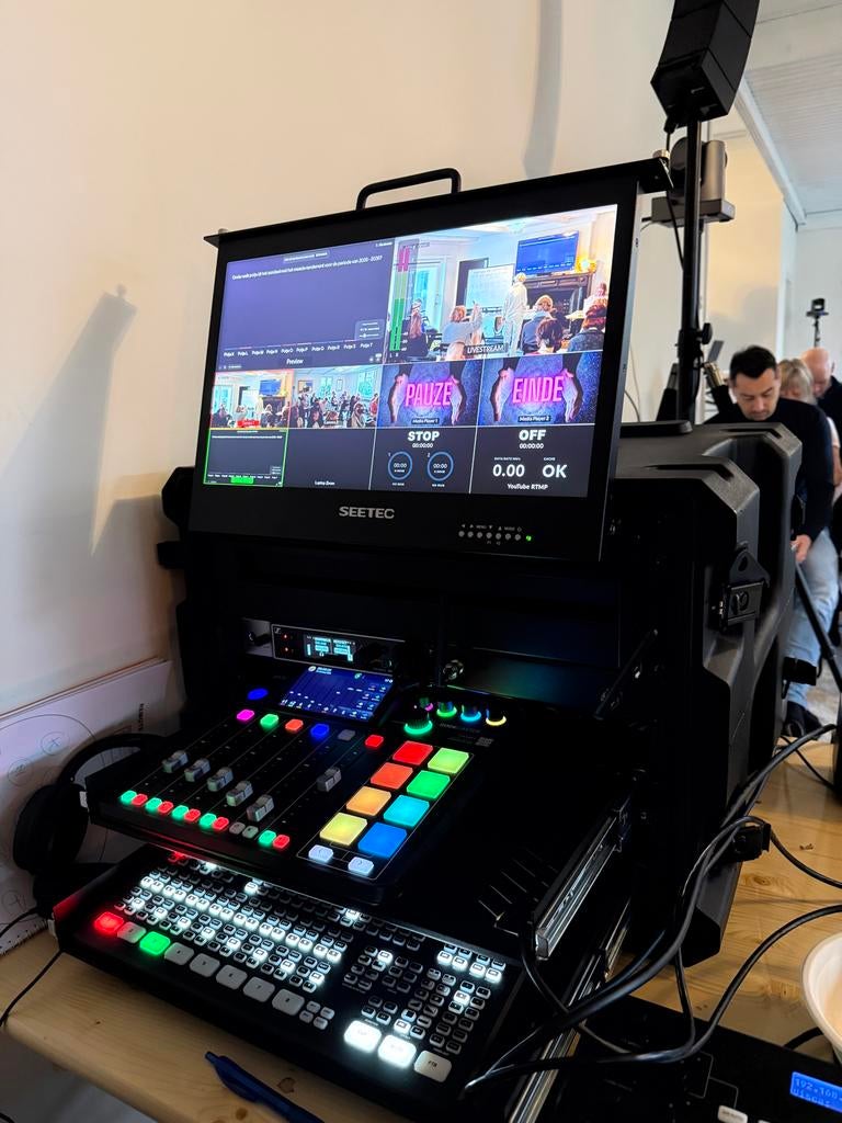 Rodecaster Atem prof livestream/podcast set, Ophalen, Sliedrecht, Atem, Video