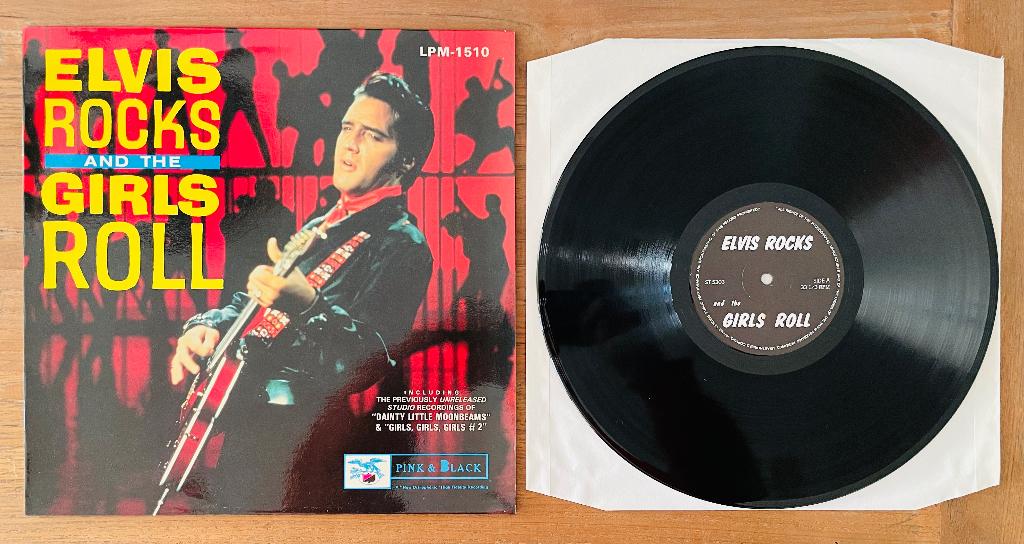 Elvis Rocks And The Girls Roll - Import LP - 1986 (MINT), Verzenden, Zo goed als nieuw, 12 inch, Rock-'n-Roll