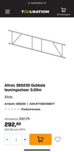 Jong gebruikte Altrex dubbele leuningschoor 305, Doe-het-zelf en Verbouw, Steigers, Ophalen, Zo goed als nieuw, Rolsteiger of Kamersteiger