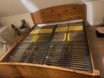 Stevig zgan bed, Ophalen of Verzenden, Zo goed als nieuw, Eenpersoons, Hout