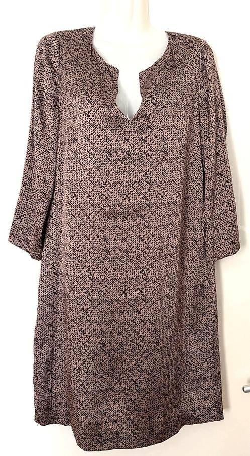 Claudia Sträter zijden jurk maat 40