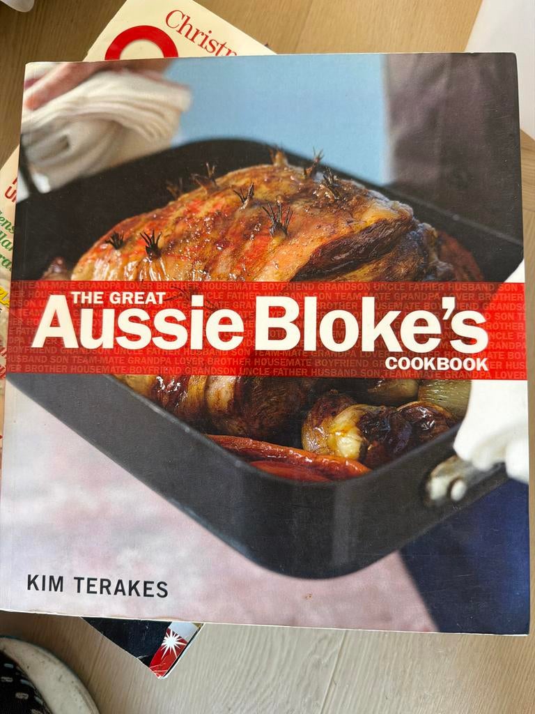 The Great Aussie Bloke's Cookbook - Kim Terakes, Ophalen of Verzenden, Zo goed als nieuw, Overige gebieden, Voorgerechten en Soepen