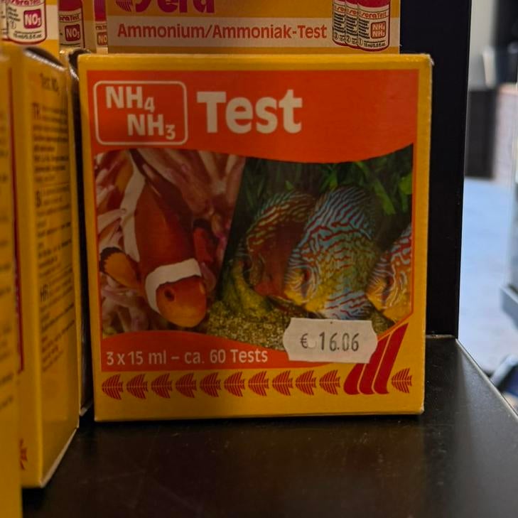 Sera NH4/NH3 test (ammonium/ammoniak) – nieuw, Ophalen of Verzenden