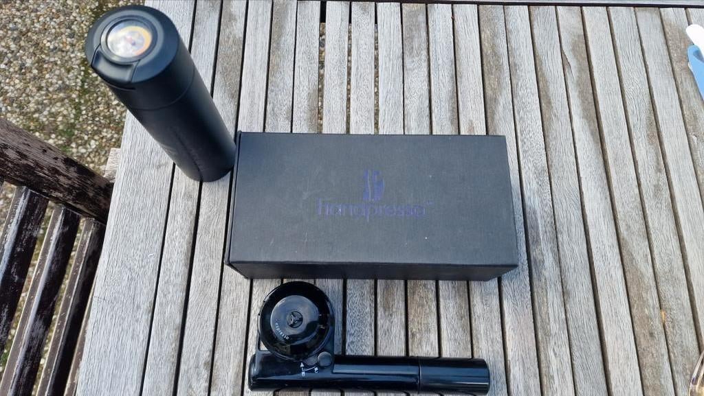 Handpresso ORIGINEEL! Draagbaar Espresso Apparaat, Ophalen of Verzenden, Espresso apparaat