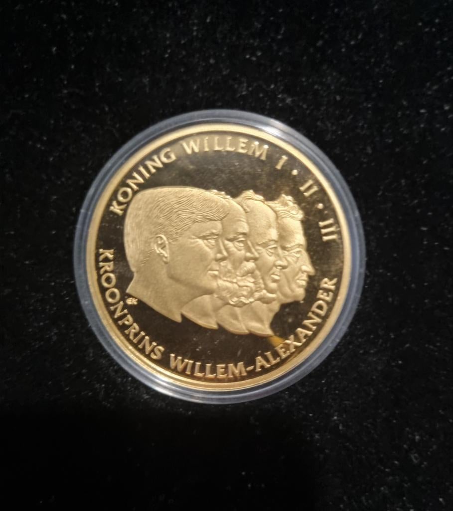 Groot partij 8 muntun van GOUDEN FLORIJNEN VAN ORANJE-NASSAU, Postzegels en Munten, Ophalen of Verzenden, Vóór koninkrijk, Overige waardes