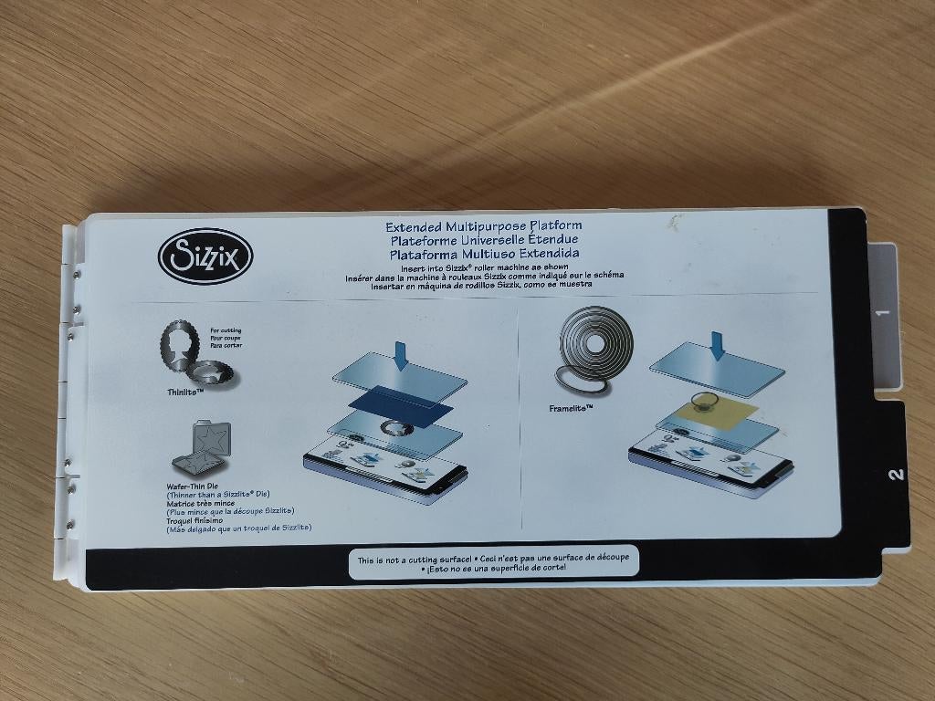 Sizzix Big Shot snij- en embossingmachine, Ophalen, Zo goed als nieuw, Slicemachine of Snijmachine, Sizzix