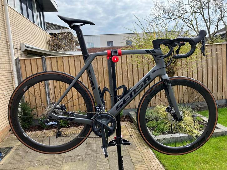 Sensa Giulia EVO Disc carbon - maat 61 (> 1.85 mtr), Fietsen en Brommers, Fietsen | Racefietsen, Gebruikt, Heren, Overige merken