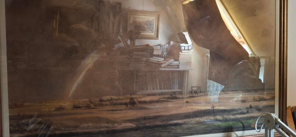 De regenboog bij Kadzand Henry Ottevaere, Ophalen of Verzenden