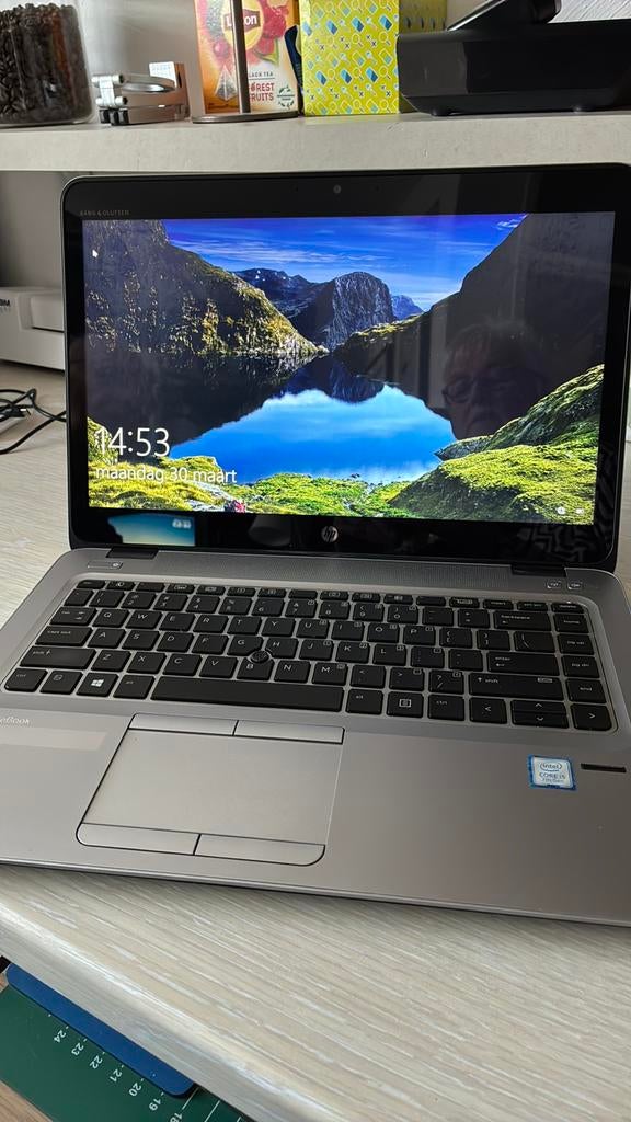 HP EliteBook 840/8GB/SSD, Gebruikt, 2 tot 3 Ghz, Qwerty, 8 GB