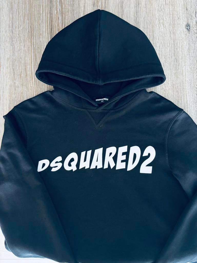 Dsquared2 Hoodie mt 14, Ophalen of Verzenden, Zo goed als nieuw, Jongen of Meisje, Trui of Vest
