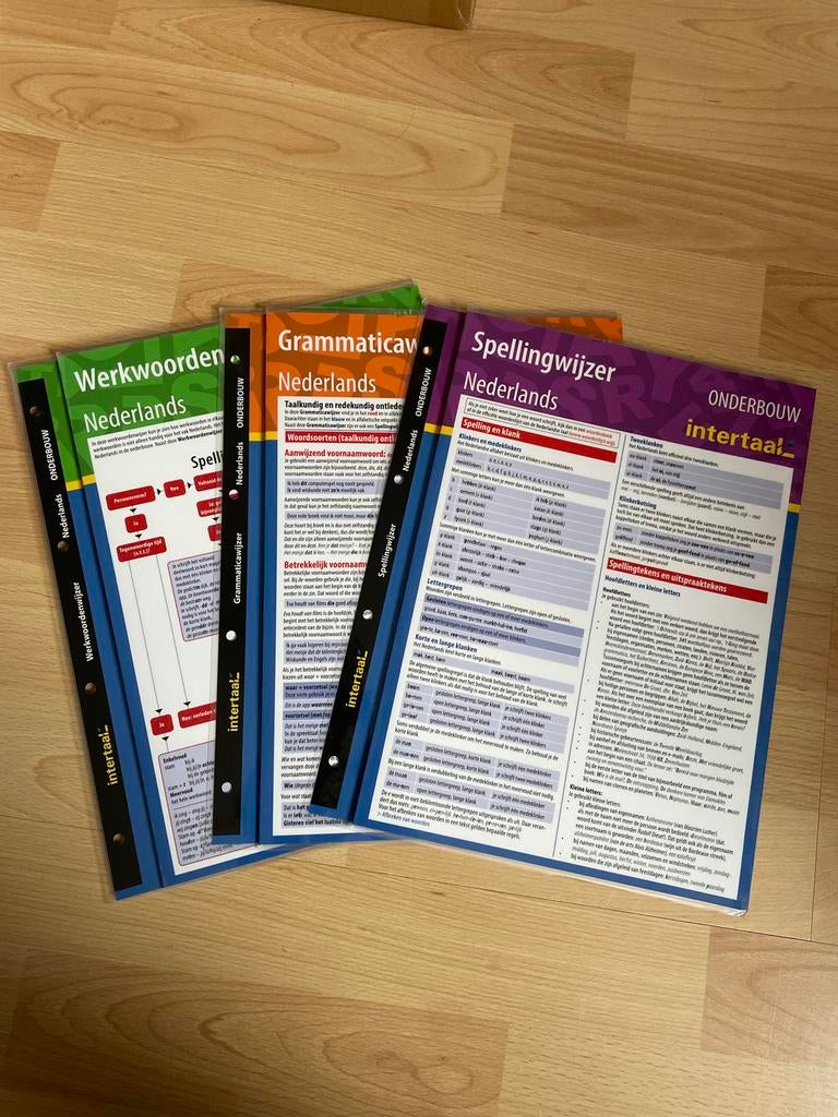 Set van 3 Nederlands Onderbouw (Intertaal), Boeken, Ophalen of Verzenden, Alpha, Zo goed als nieuw, Overige niveaus