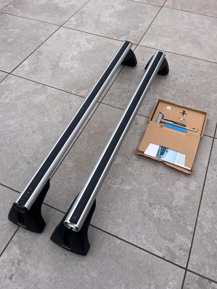 Originele BMW dakdragers 3 serie E90 E91, Auto diversen, Dakdragers, Gebruikt, Ophalen