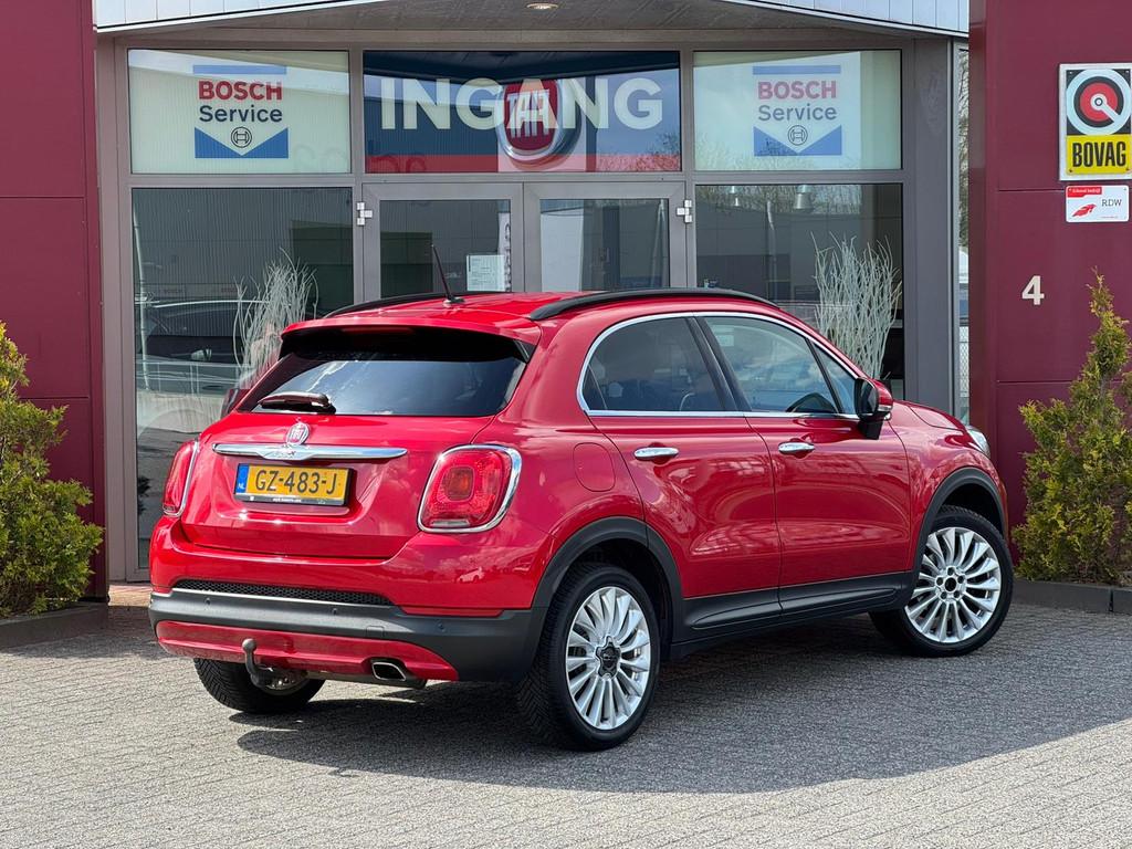 Fiat 500X 1.4 Turbo MultiAir Lounge Automaat (bj 2015), Auto's, Fiat, Gebruikt, 4 cilinders, Navigatiesysteem, Origineel Nederlands