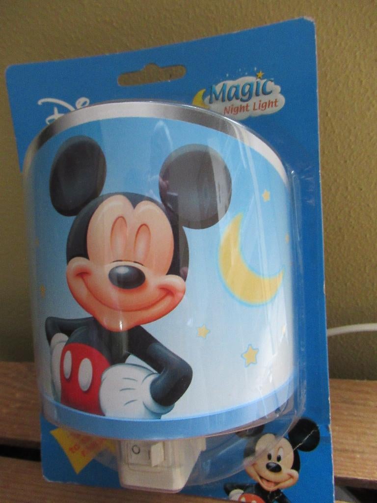 Kinderlamp Disney magic night light Mickey Mouse., NVT, Nieuw, NVT, Ophalen of Verzenden