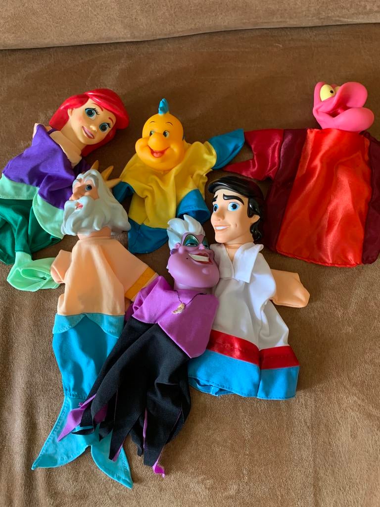 Handpoppen, Kinderen en Baby's, Speelgoed | Poppen, Ophalen of Verzenden, Zo goed als nieuw, Overige typen