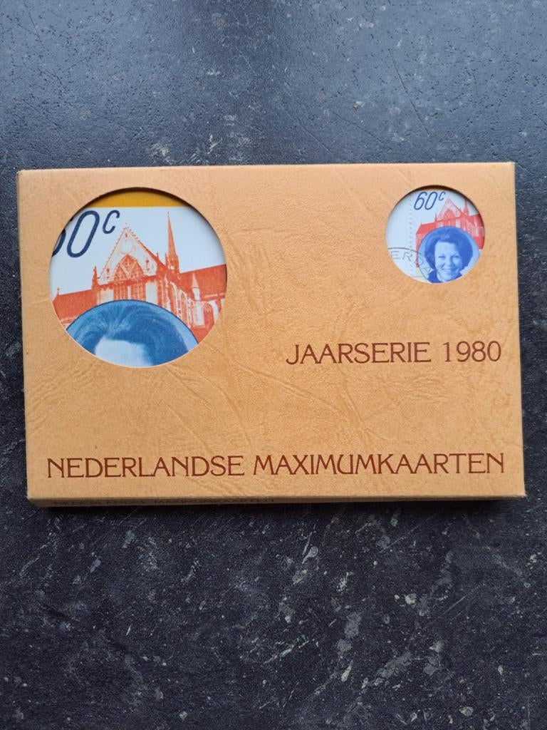 Nederlandse Maximumkaarten Jaarserie 1980, Postzegels en Munten, Postzegels | Nederland, Ophalen of Verzenden