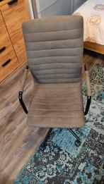 Bureaustoel antraciet (Kyan - Leenbakker), Ophalen, Zo goed als nieuw, Grijs, Bureaustoel