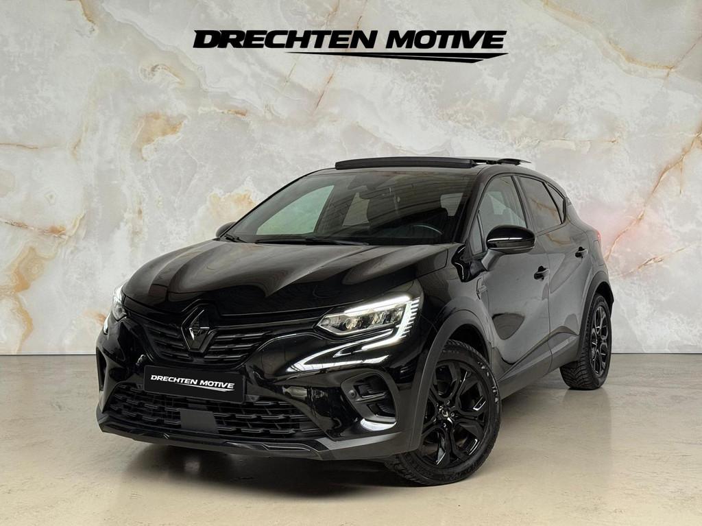 Renault Captur 1.6 E-Tech plug-in hybrid 160 SL Rive Gauche, Auto's, Gebruikt, Euro 6, 4 cilinders, Zwart