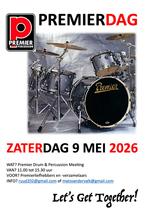 Premier drumfans gezocht, Muziek en Instrumenten, Percussie, Ophalen, Zo goed als nieuw, Overige soorten