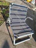 Handig inklapbaar stoeltje - Ideaal voor camping of tuin, Ophalen, Gebruikt, Aluminium, Inklapbaar