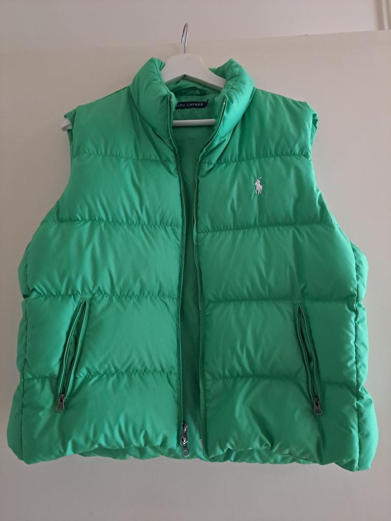 Ralph Lauren Bodywarmer Groen Maat xl, Kleding | Dames, Bodywarmers, Maat 42/44 (L), Ophalen of Verzenden, Zo goed als nieuw, Ralph Lauren