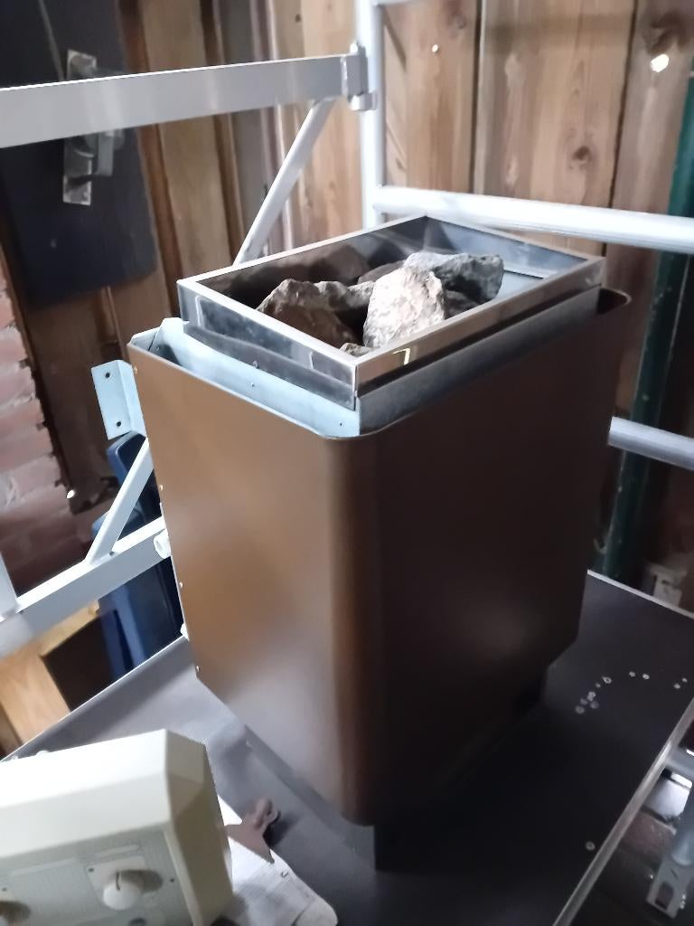 Saunakachel en toebehoren, Ophalen of Verzenden, Gebruikt, Fins of Traditioneel, Onderdelen