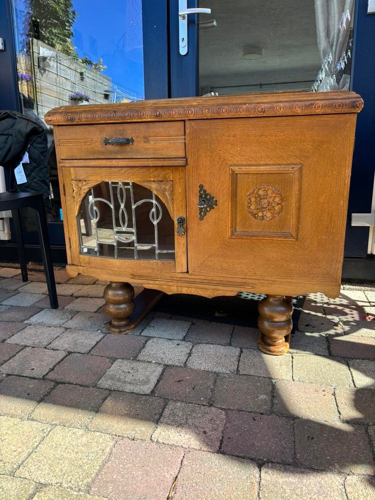 Super leuk dressoir mid century style, Huis en Inrichting, Ophalen, Zo goed als nieuw, 25 tot 50 cm, 50 tot 100 cm