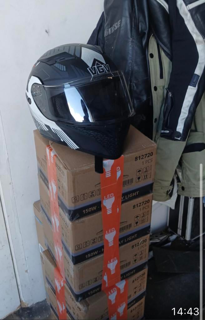 Systeemhelm maat XL zo goed als nieuw, Ophalen of Verzenden, Tweedehands, XL, Systeemhelm