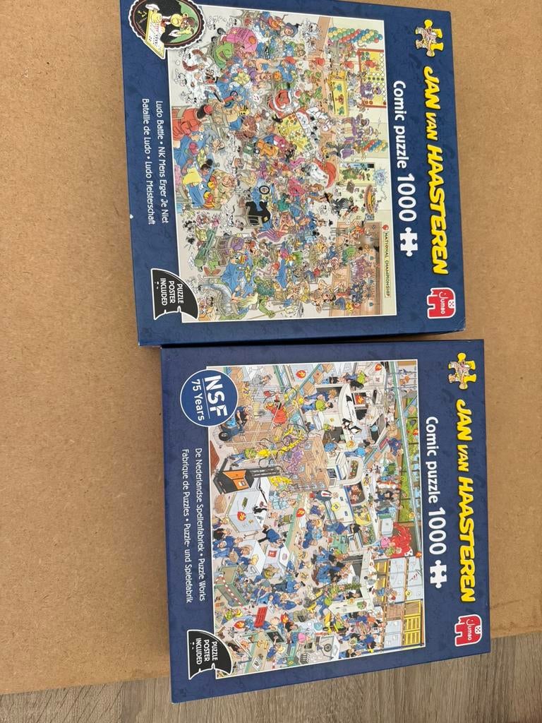 Puzzel jan van haasteren, Ophalen of Verzenden, 500 t/m 1500 stukjes, Zo goed als nieuw