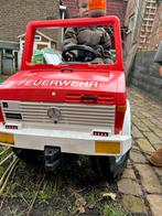Brandweer tractor Unimog, Kinderen en Baby's, Ophalen, Gebruikt, Trapvoertuig
