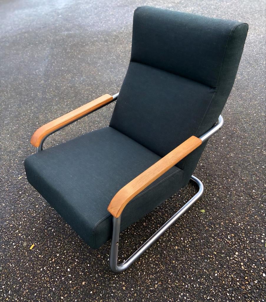 Gelderland 4750 | Fauteuil | Vintage | Donker groen