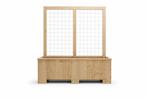 Steigerhouten Trellis bloembakken | Trellis bloembak, 100 cm of meer, Nieuw, Ophalen of Verzenden, 60 cm of meer