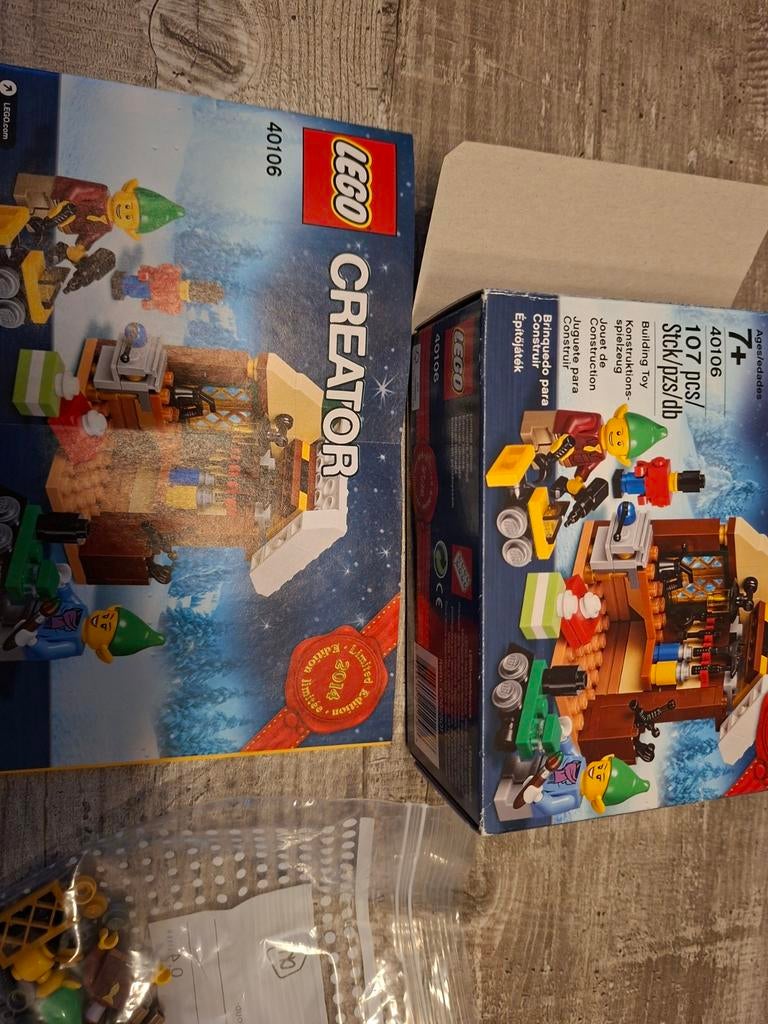 Lego 40106 workshop limited edition, Kinderen en Baby's, Overige thema's, Lego, Ophalen of Verzenden, Zo goed als nieuw