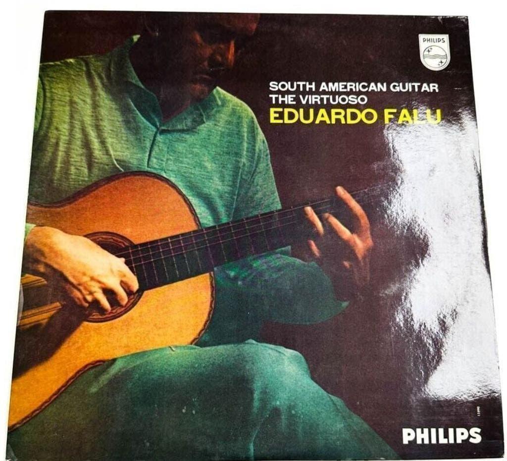 Eduardo Falu- South American Guitar  The Virtuoso, Ophalen of Verzenden, Zo goed als nieuw, 12 inch