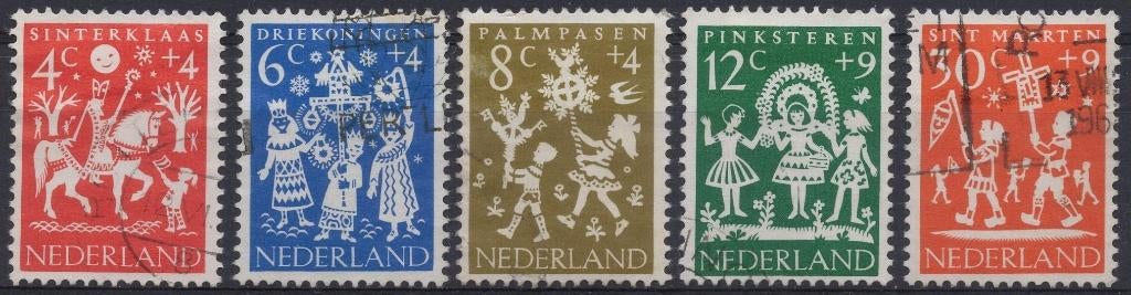 Kind 1961 - folklore, Verzenden, Na 1940, Gestempeld