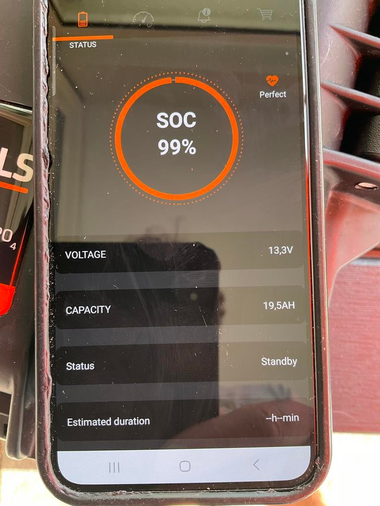 JAROCELLS LiFePO4 Accu 12.8V 20Ah met Bluetooth, Ophalen, Gebruikt