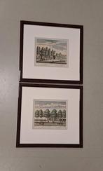 *Twee kopergravures Baambrugge/Rademaker 1730, Antiek en Kunst, Ophalen of Verzenden