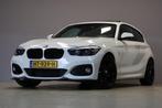 BMW 1-serie 118i M Sport |AUT|Opendak|Climate|, Gebruikt, 1290 kg, 4 stoelen, Wit