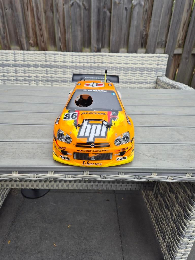 Te koop mooie hpi rs4, Gebruikt, Ophalen of Verzenden, Schaal 1:10, Auto onroad