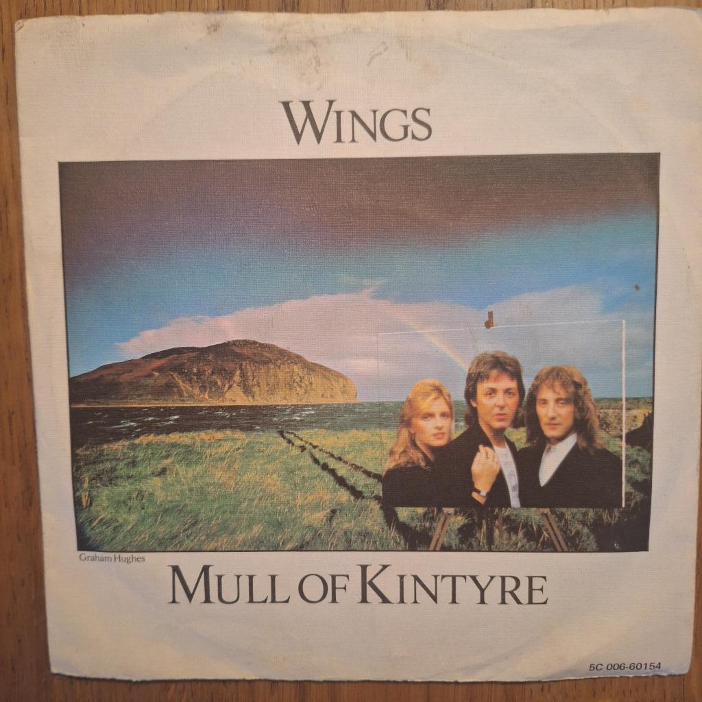 Wings - Mull Of Kintyre (029), Cd's en Dvd's, Vinyl Singles, Gebruikt, Pop, Ophalen of Verzenden