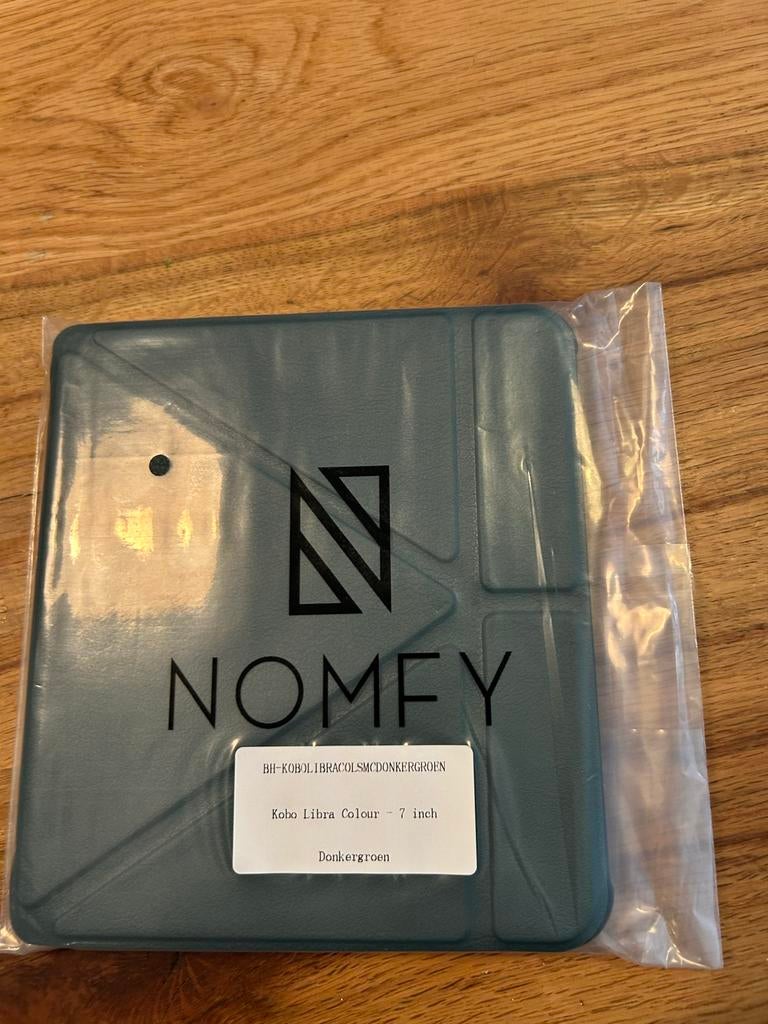 Nieuw Kobo Libra Colour hoesje - Donkergroen (Nomfy), Computers en Software, E-readers, Ophalen of Verzenden, Nieuw, 7 inch