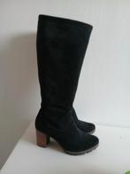 Hoge laarzen mt 41, Ophalen of Verzenden, Zo goed als nieuw, Zwart, Hoge laarzen