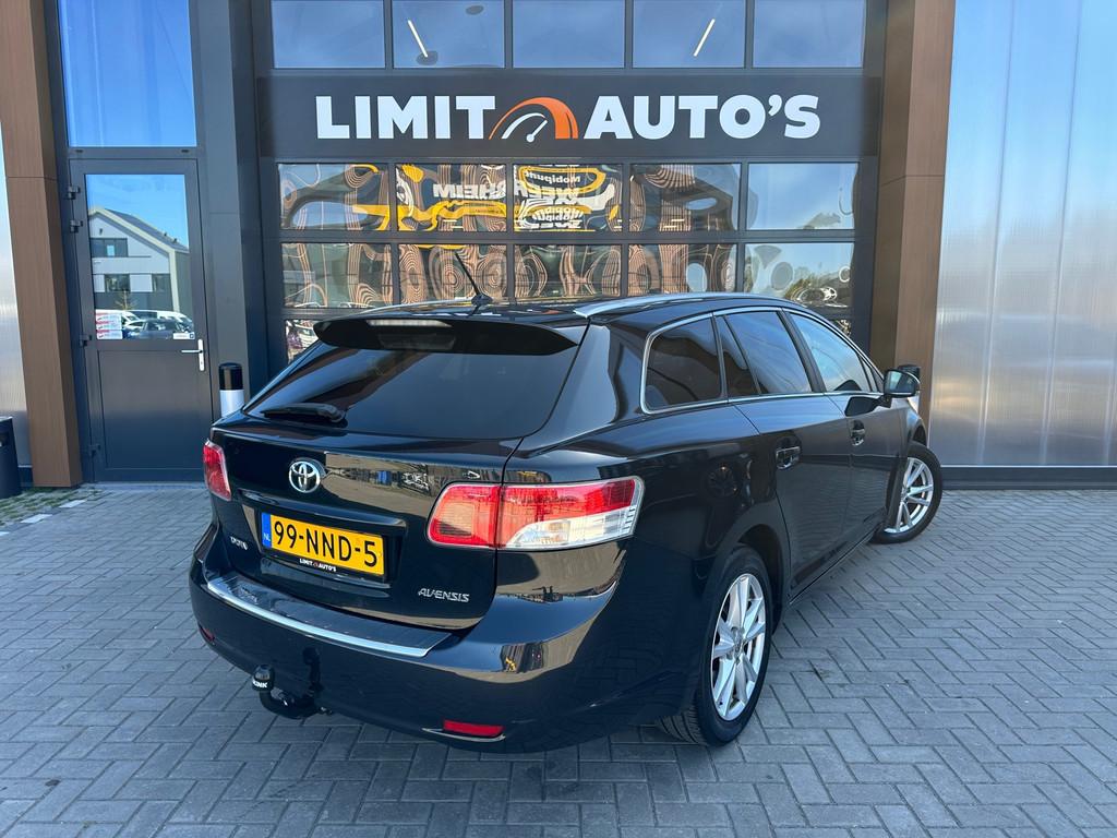 Toyota Avensis Wagon 1.8 VVTi Business Climate/Navi/Cruise/C, Euro 5, 4 cilinders, Zwart, Origineel Nederlands