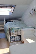 Ikea 140x200 bed incl matras, Ophalen, Gebruikt, Wit, 140 cm