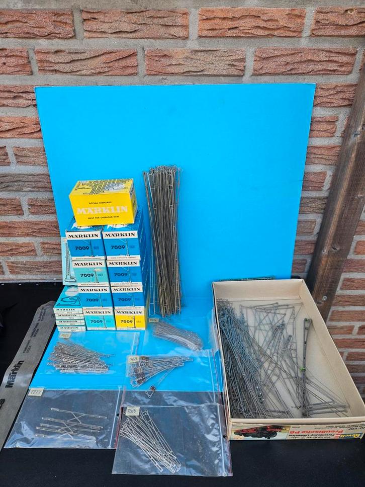 Marklin HO treinen grote partij Bovenleiding masten etc, Hobby en Vrije tijd, Modeltreinen | H0, Gebruikt, Märklin, Ophalen of Verzenden