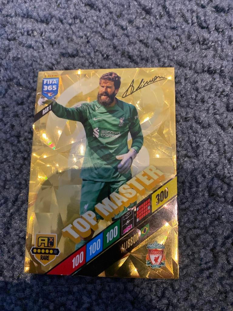 FIFA 365 2024 Panini Adrenalyn XL Top Master & Invincible, Ophalen of Verzenden, Zo goed als nieuw, Buitenlandse clubs, Spelerskaart