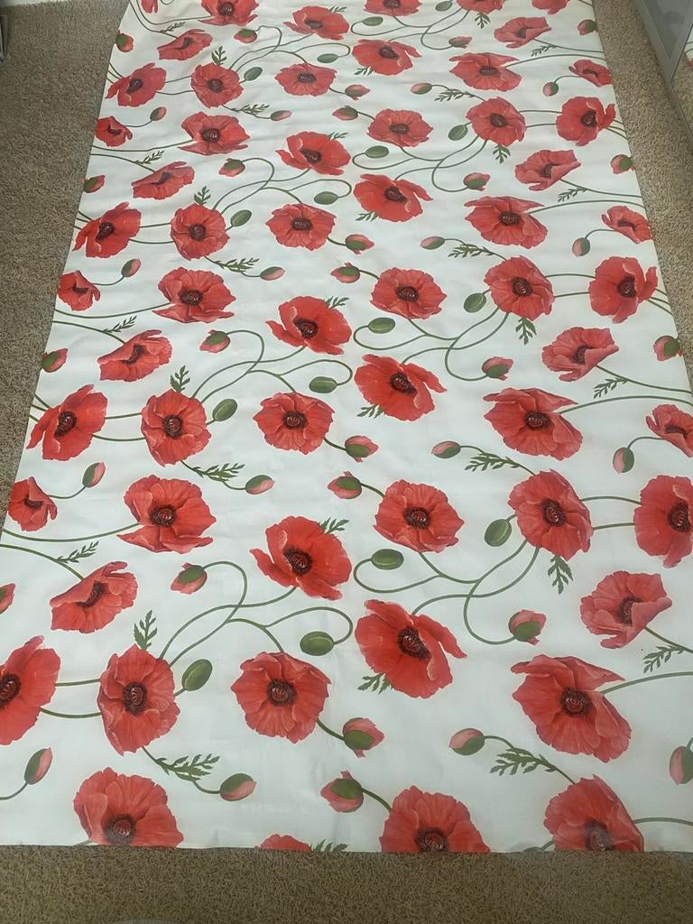 Mooi Vinyl Tafelzijl met zachte achterkant  250x14O, Huis en Inrichting, Ophalen of Verzenden, Zo goed als nieuw