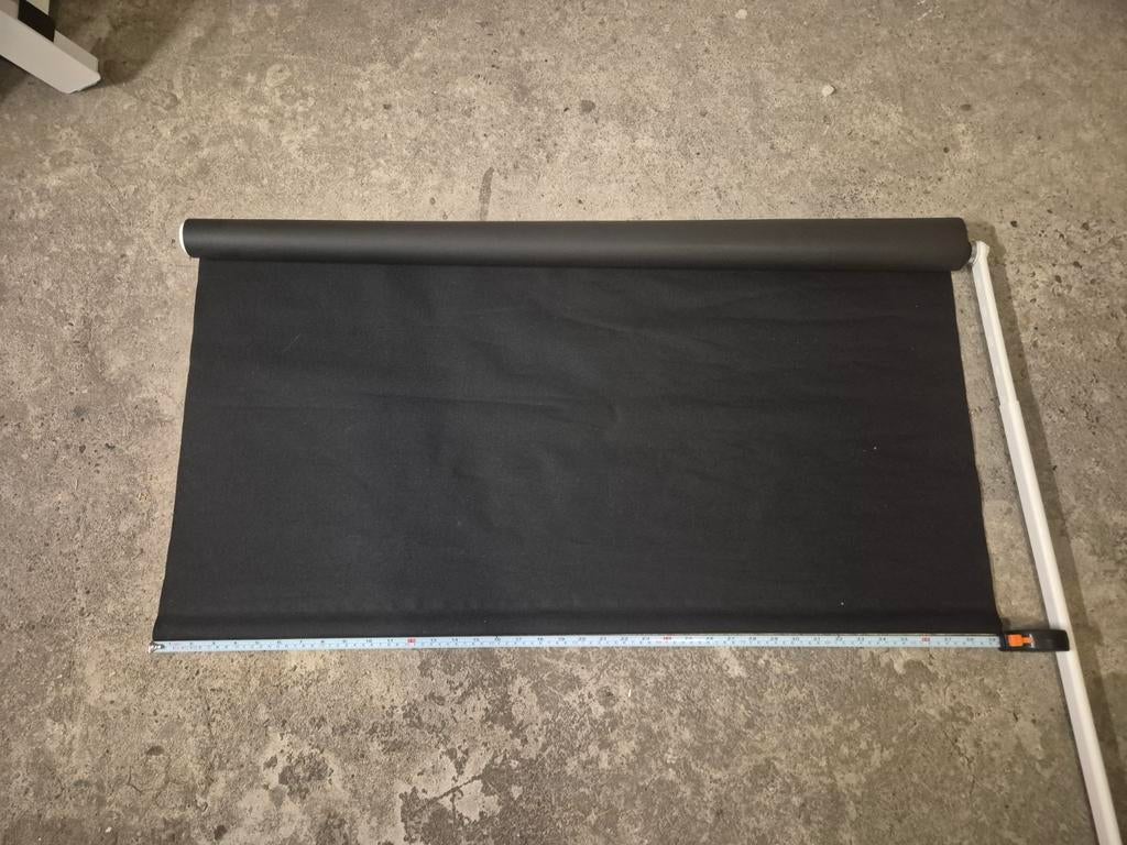 Ikea verduisterend rolgordijn 100 cm breed, Ophalen, Zwart, 50 tot 100 cm, Zo goed als nieuw