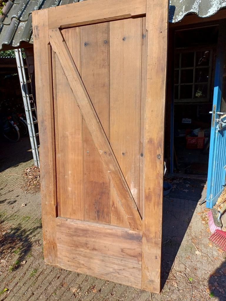 Antieke kerkdeur, tafelblad, Ophalen, Gebruikt, Rechthoekig, 50 tot 100 cm